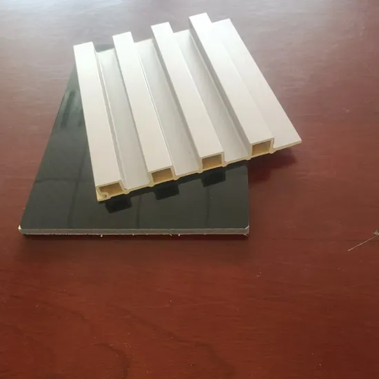 Panneau mural décoratif intérieur en plastique de vente chaude en PVC