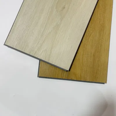Plancher de vinyle Spc à surface gaufrée pour l'intérieur