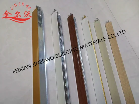 Matériau de construction/plafond suspendu à barres en T, composants de grille en T, cadres de plafond en bois