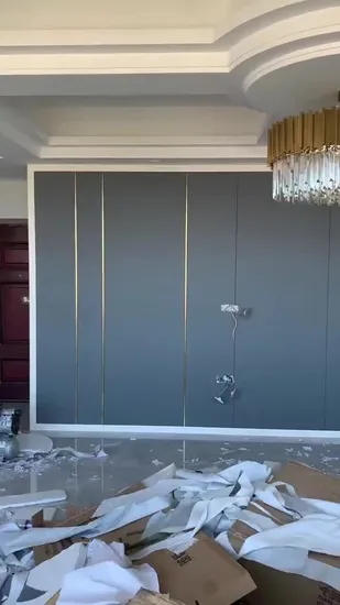 Super haute qualité WPC PVC plafond et panneau mural panneaux muraux intérieurs en fibre de bambou