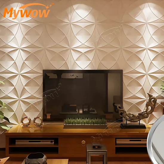 Mywow décoration murale extérieur 3D panneau mural en carrelage de plafond en PVC
